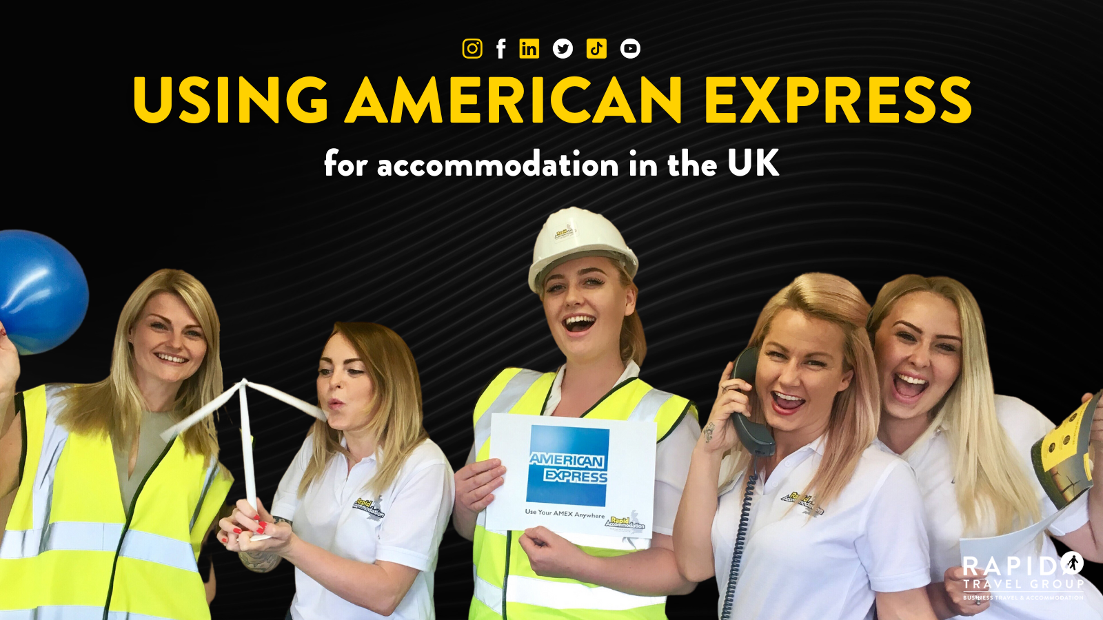 Using American Express for accommodation in the UK