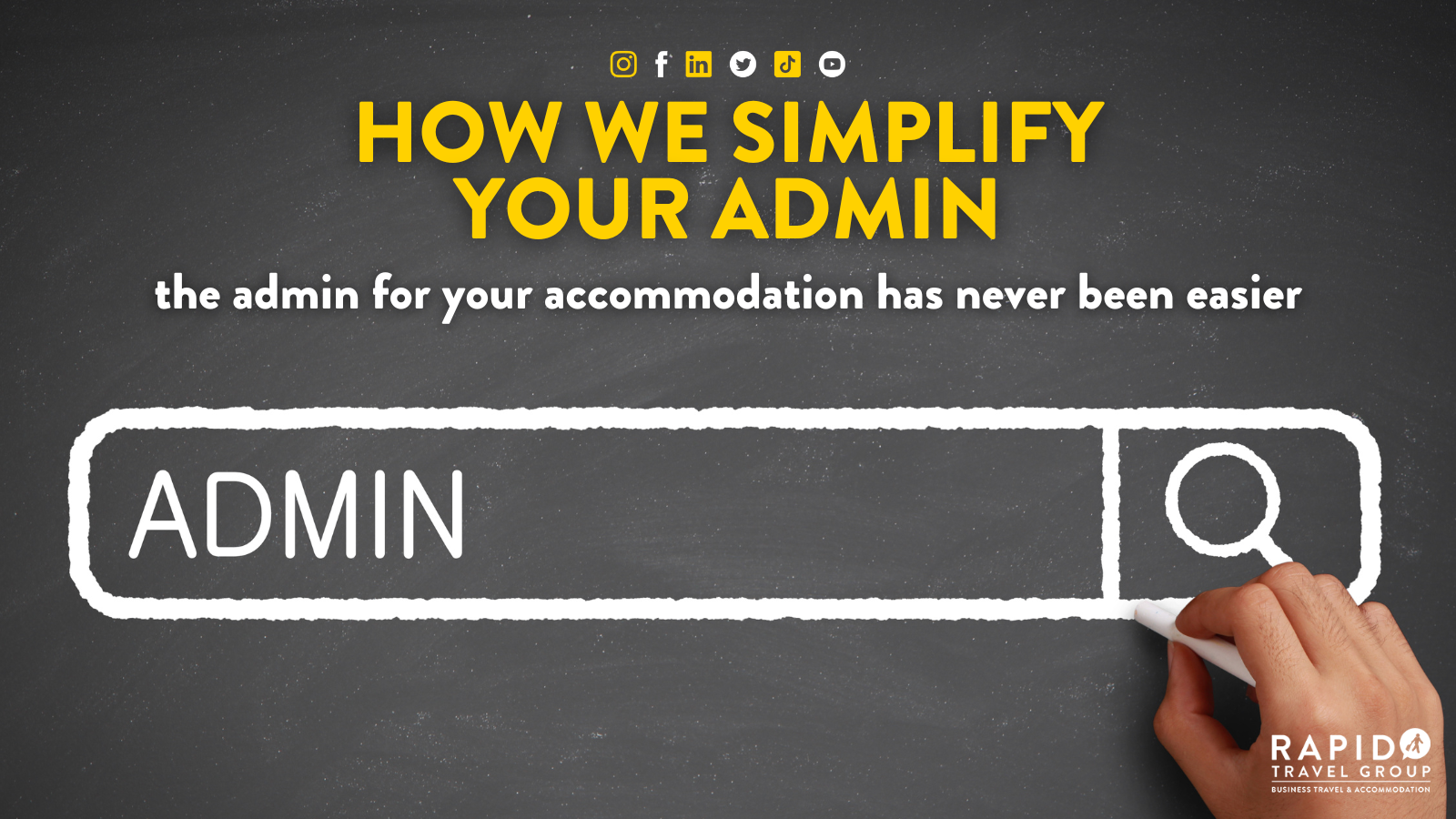 How we simplify your admin: the admin for your accommodation has never been easier