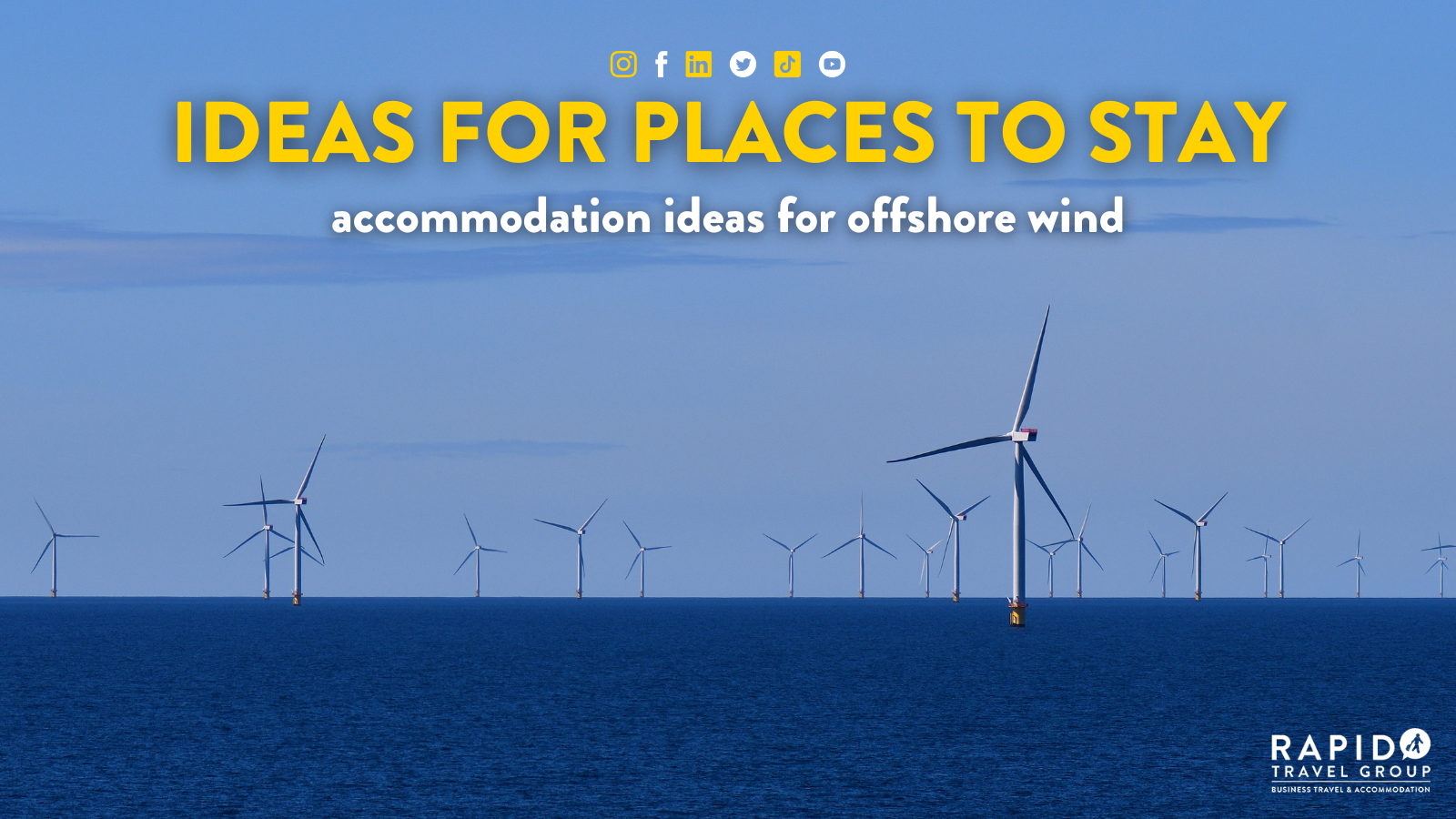 Ideas for places to stay accommodation ideas for offshore wind