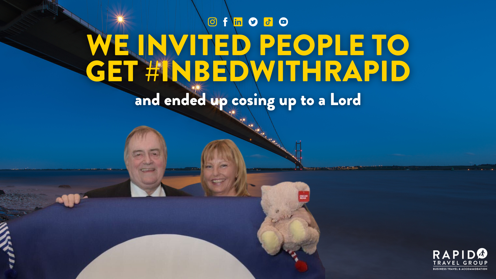 we invited people to get #inbedwithrapid
