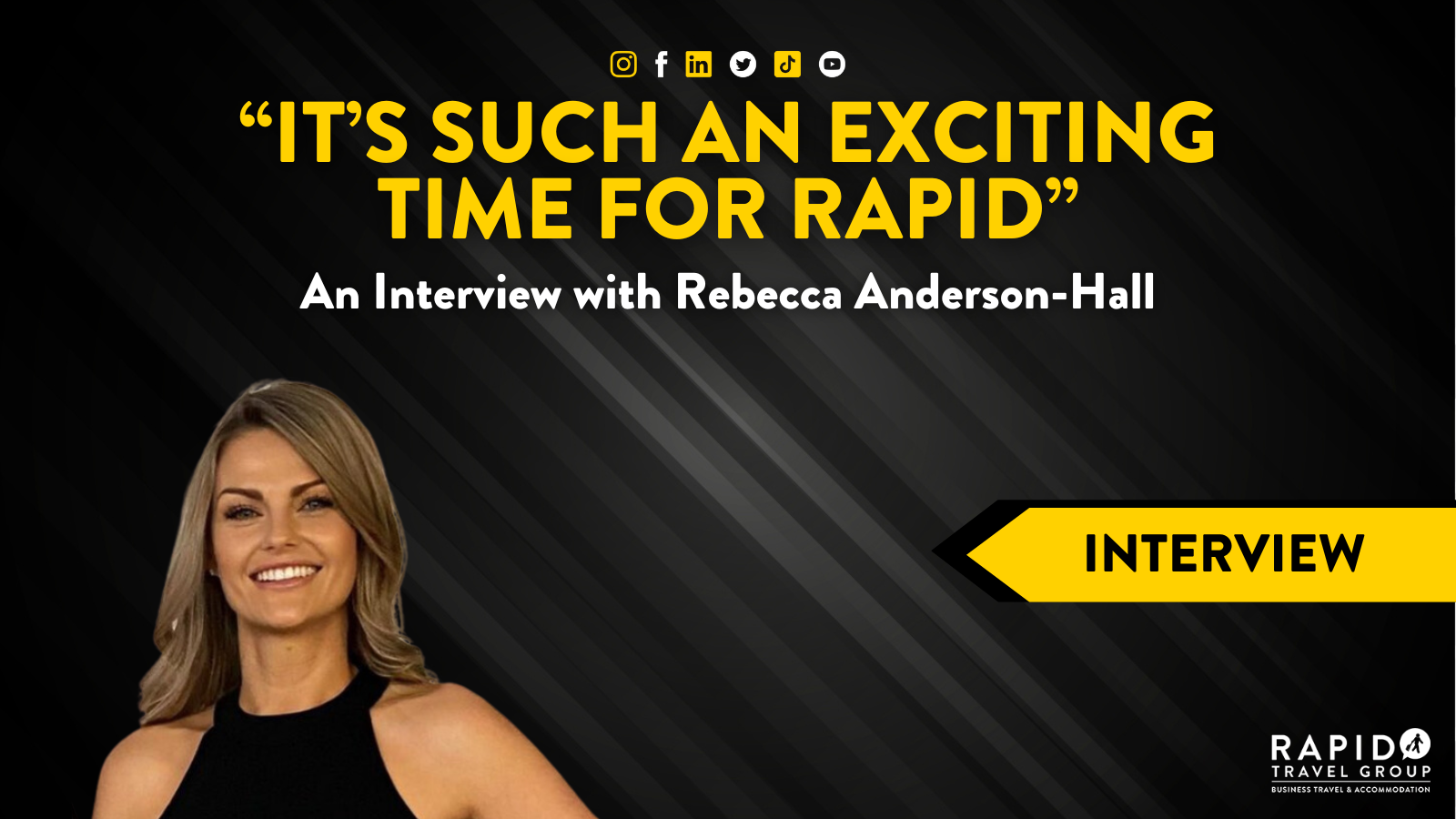 "It's such an exciting time for Rapid": An interviews with Rebecca Anderson-Hall