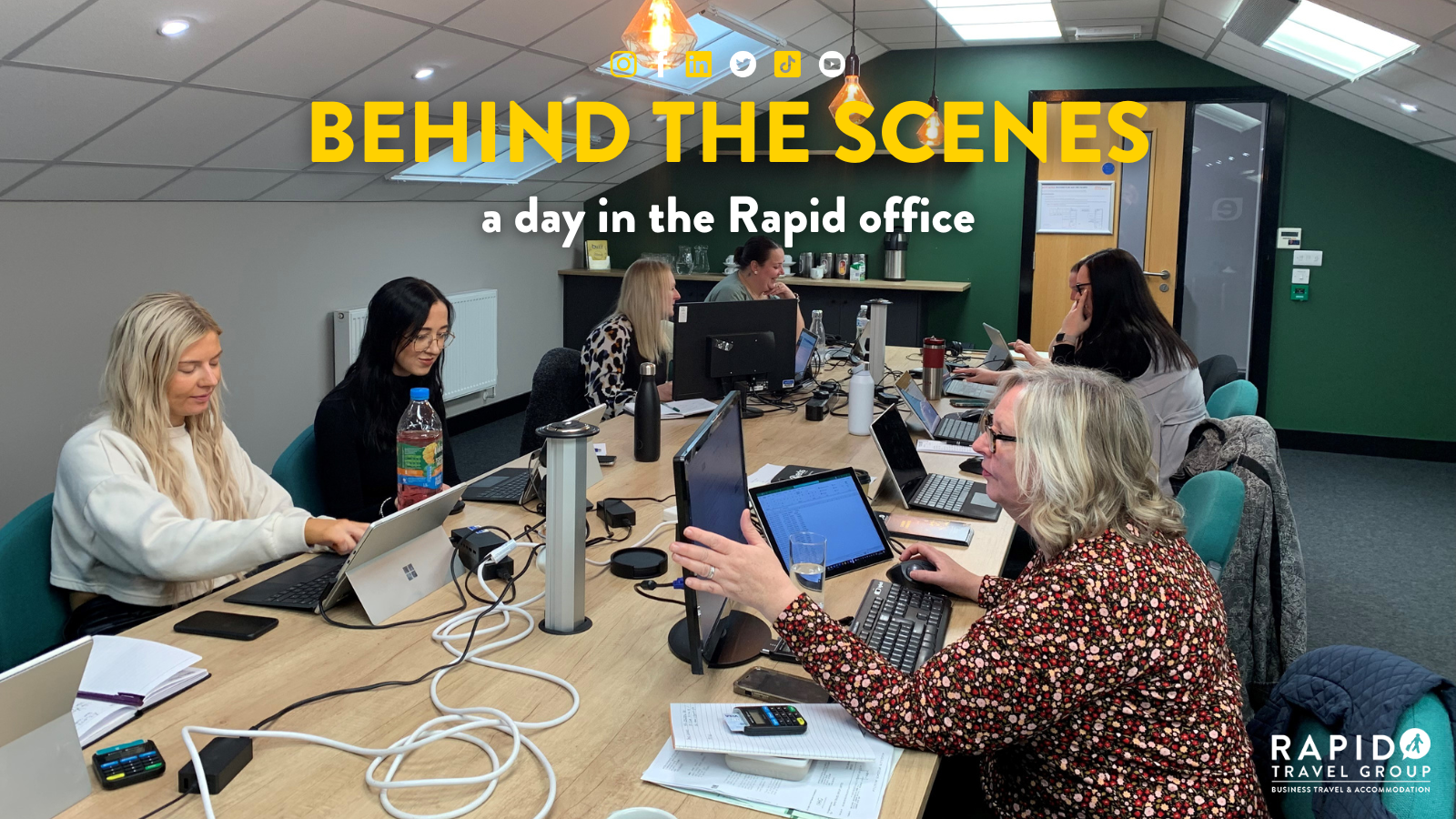Behind the Scenes: a day in the Rapid office