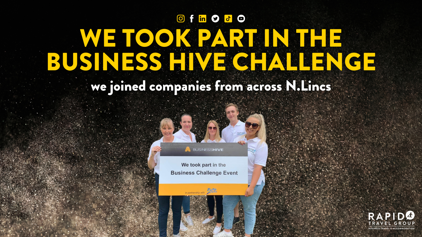 We took part in the Business Hive Challenge.