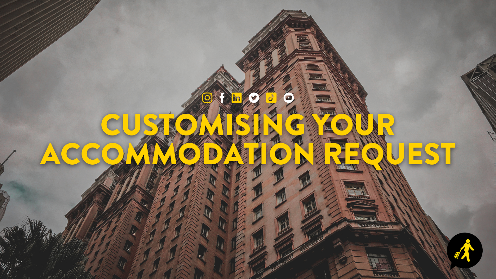 Customising your accommodation request