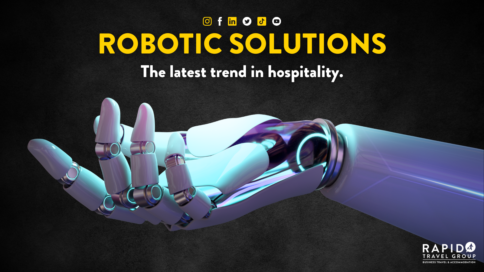 Robotic Solutions: the latest trend in hospitality.