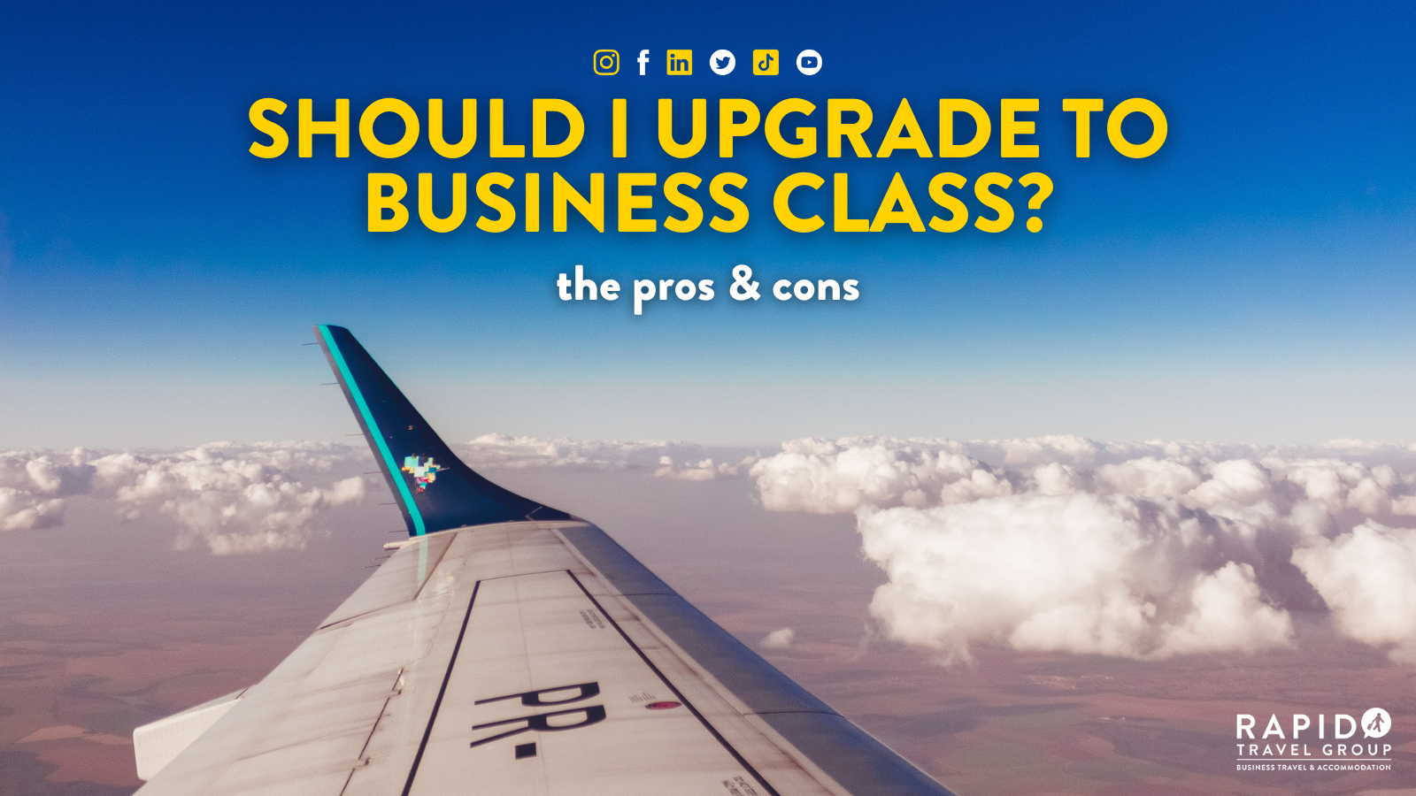 Should I Upgrade To Business Class? the pros and cons
